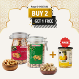 Buy 2 Free 1 | Pistachio | Macadamia Berry | Cashew Roasted Nuts | 800g| x FREEGIFT | 200g