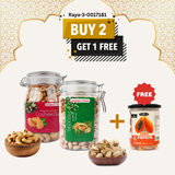 Buy 2 Free 1 | Pistachio | Macadamia Berry | Cashew Roasted Nuts | 800g| x FREEGIFT | 200g