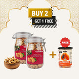 Buy 2 Free 1 | Pistachio | Macadamia Berry | Cashew Roasted Nuts | 800g| x FREEGIFT | 200g