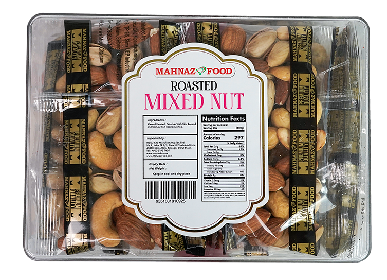 Nut | Premium Mini Pack Nuts | Roasted Mixed Nuts | 10's x 30g