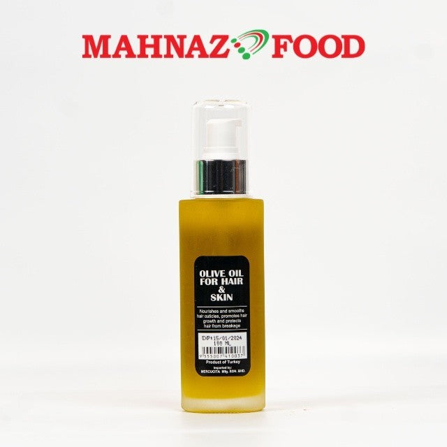Mahnaz Food Al-Zahra Olive Oil For Hair & Skin (100Ml)