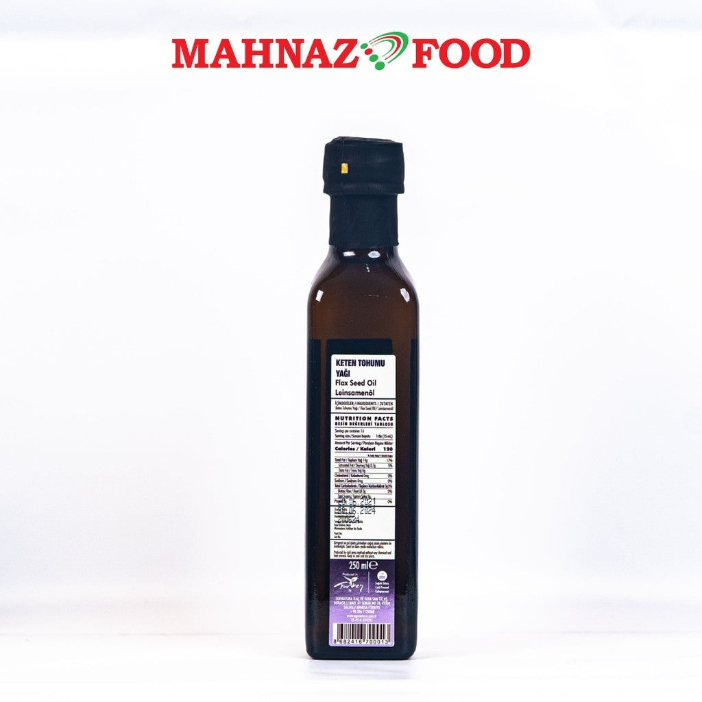 Mahnaz Food - Egenatura Flax Seed Oil 250Ml