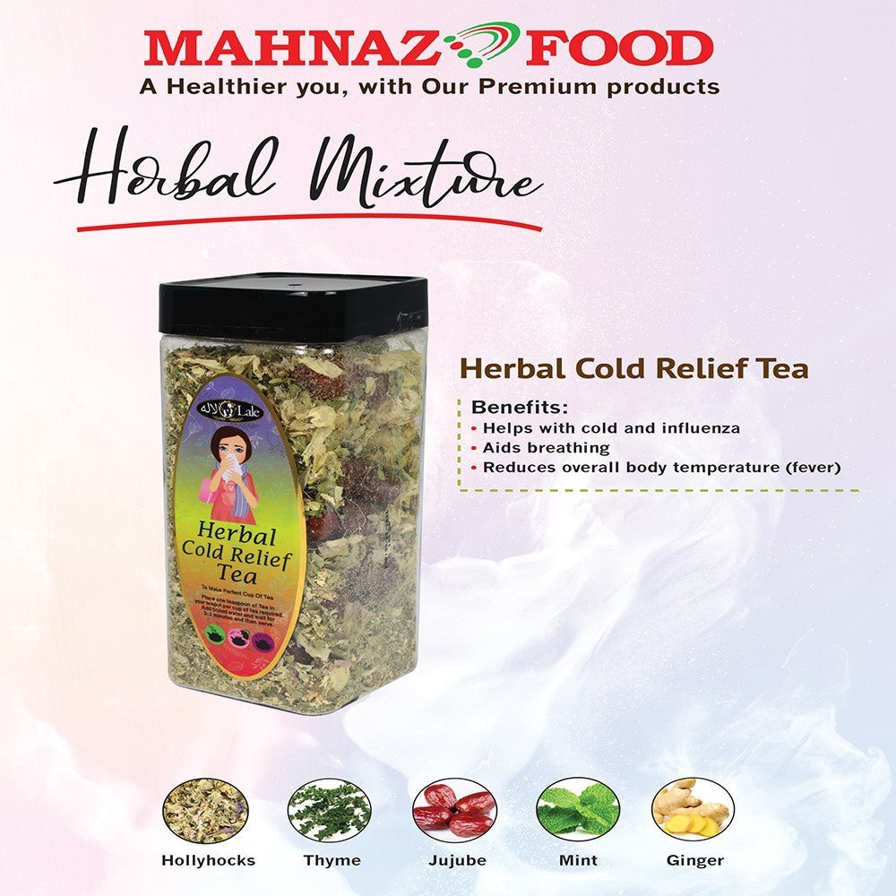 Mahnaz Food Lale Herbal Cold Relief Tea (100G)
