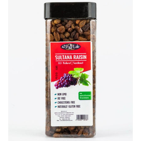 Mahnaz Food - Lale Sultana Sundried Raisin | Sultana Kismis Bottle (400G)