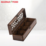 Makanan Mahnaz - Kotak Teh Kotak Hadiah Kosong | Set Kotak Hadiah Raya | Set Hamper
