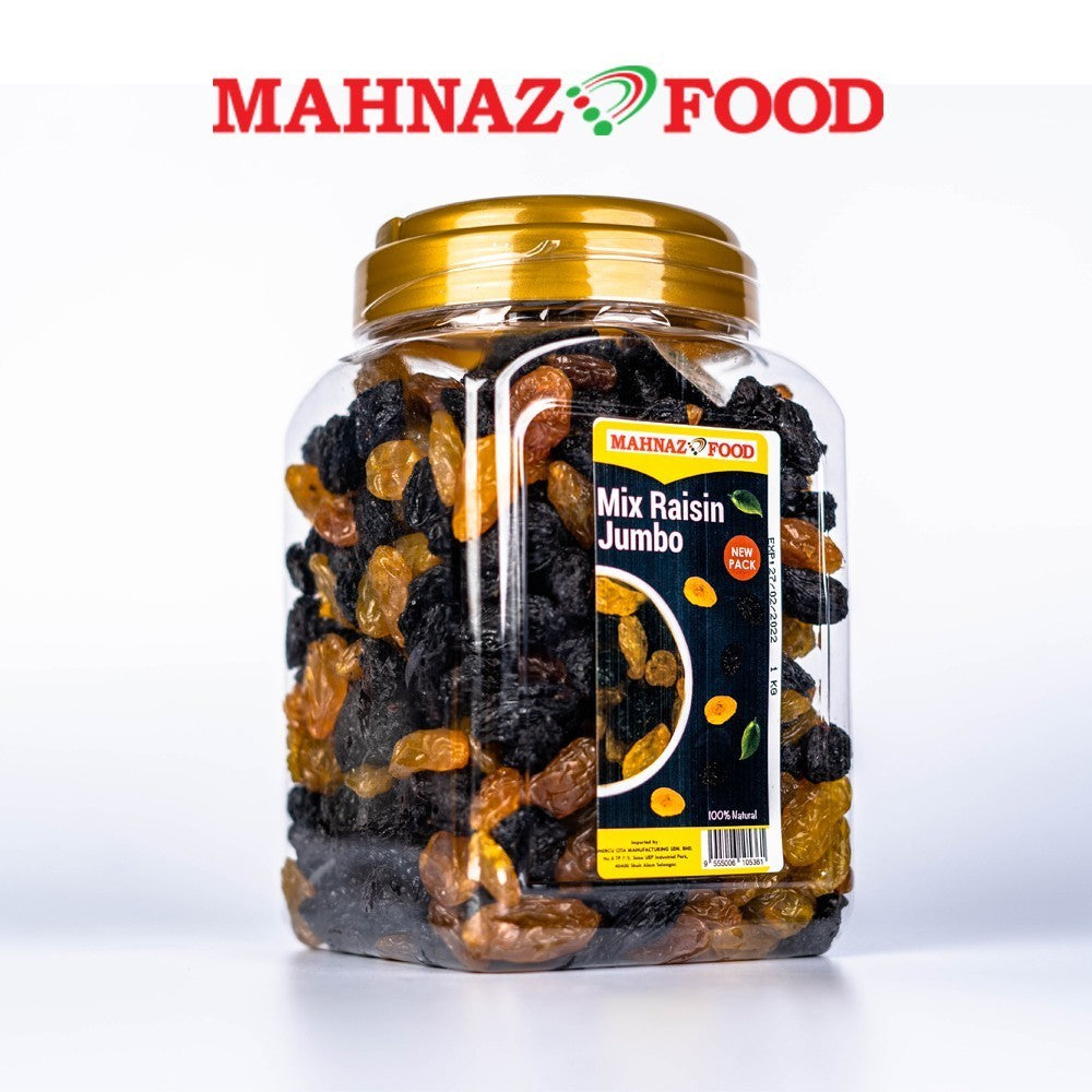Mahnaz Food Mix Jumbo Raisin (200G / 500G / 1Kg)