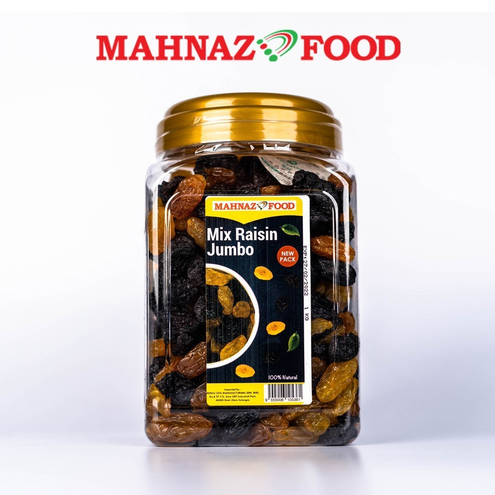 Mahnaz Food Mix Jumbo Raisin (200G / 500G / 1Kg)