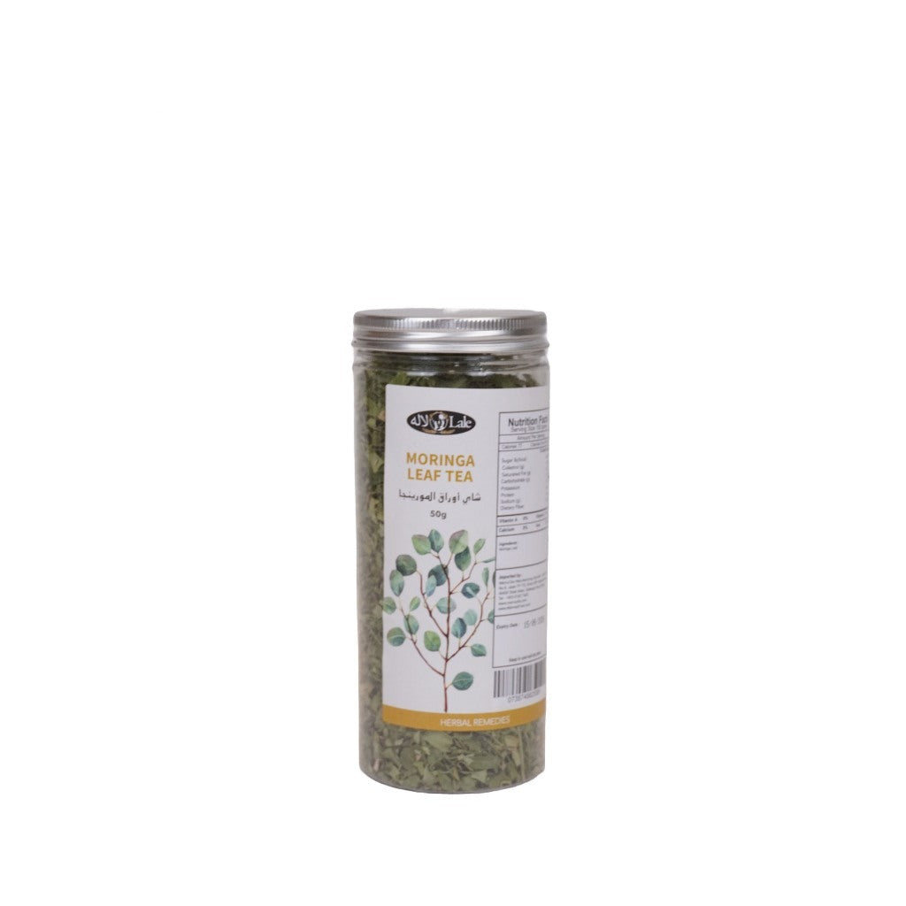 Mahnaz Food Moringa Leaf Tea Nutritious Herbal Tea Leaves Packet 50G