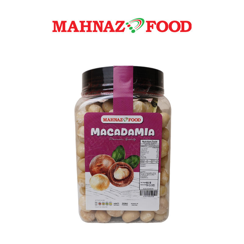 Mahnaz Food Lale Macadamia No Skin 800G