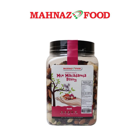 Mahnaz Food Lale Macadamia Berry Mix 800G