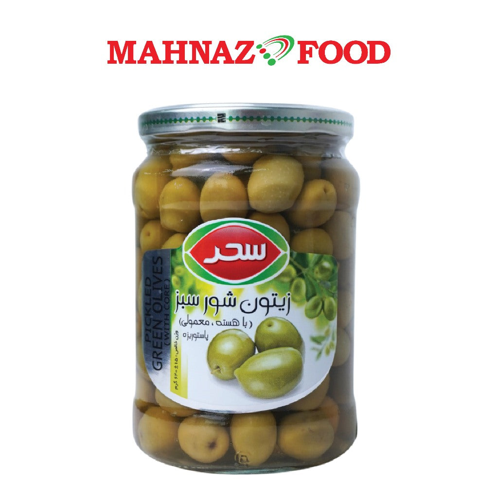Buah Zaitun Hijau Acar Sahar Buatan Iran