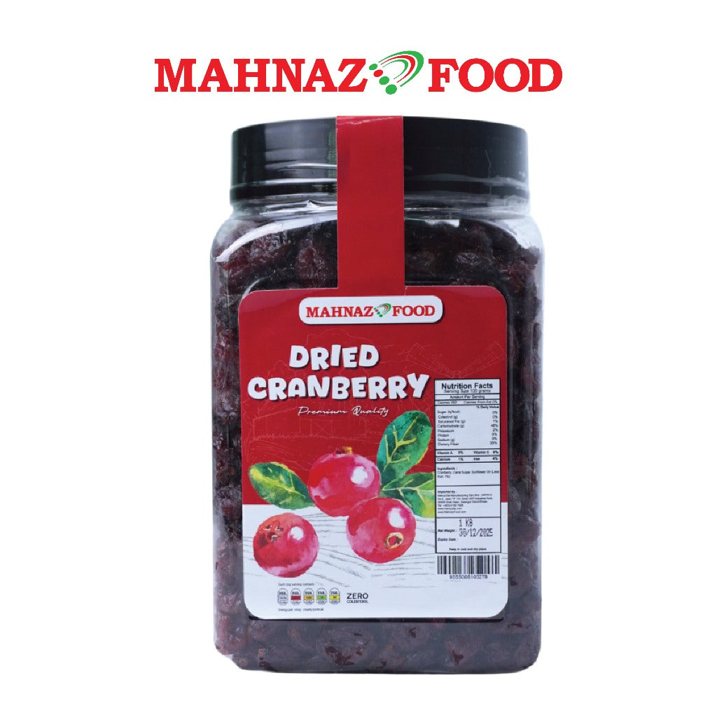 Mahnaz Food Dried Cranberry 1Kg