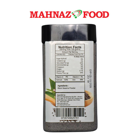Serbuk Bijan Hitam Premium Makanan Mahnaz