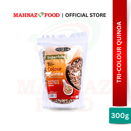 MAHNAZ FOOD Quinoa High Protein Black, Red, White & Mix (300g/1kg)