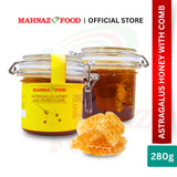 Mahnaz Food Astragalus Honey | 150G / 250G / 280G / 500G / 1100G With Honeycomb | Immune Boost | Ready To Eat 蜂蜜 黄芪蜜