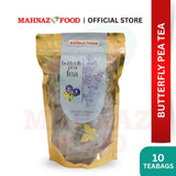 MAHNAZ FOOD Butterfly Pea Tea Herbal Leaf Healthy Small Pack (50g) | Bunga Telang