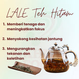 MAHNAZ FOOD Lale Herbal Tea Collection Teh Herba Daun Teh Bunga Senna/Green Tea/Black Tea/Rose/Roselle/Thyme