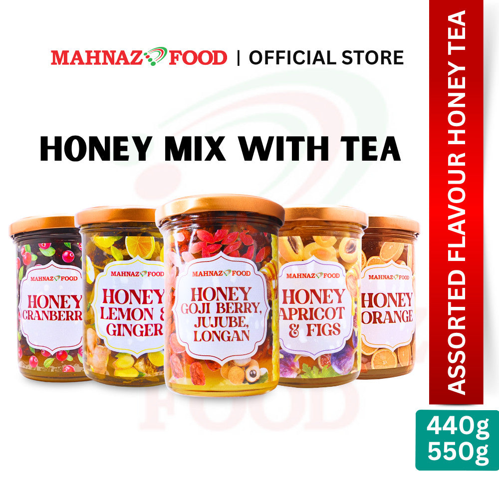 Mahnaz Food Assorted Healthy Flavoured Honey Tea | Premium Infused Honey 養生茶 果茶