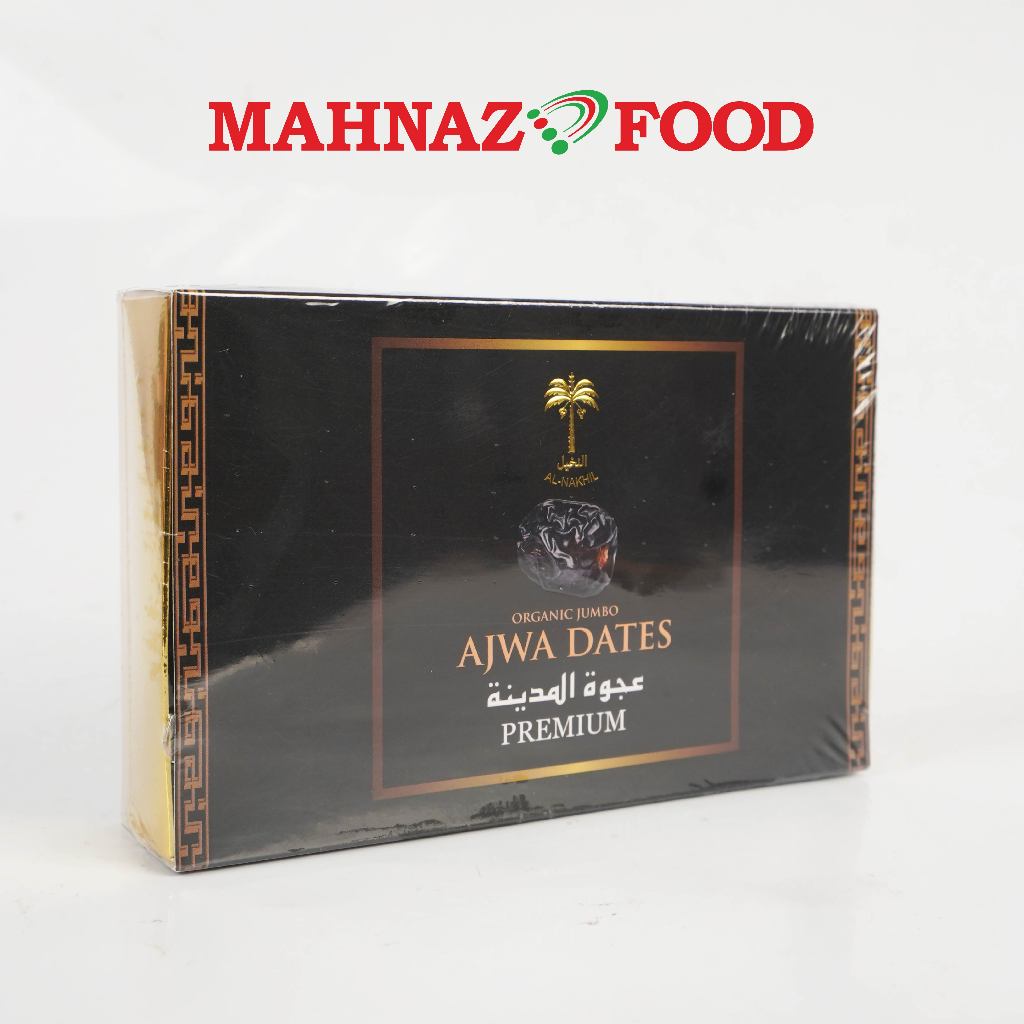 Organic Ajwa Jumbo Dates | Kurma Ajwa Organik Jumbo 300g
