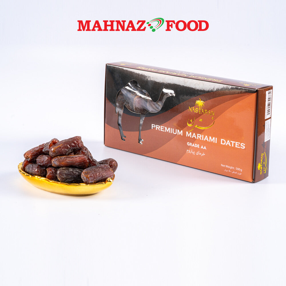 Nastaran Mariami AA Dates | Kurma Nastaran Mariami AA 500g (Box)
