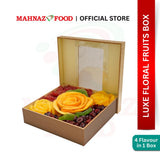 Luxe Floral Fruit Box Gift | Corporate Gift & Hamper