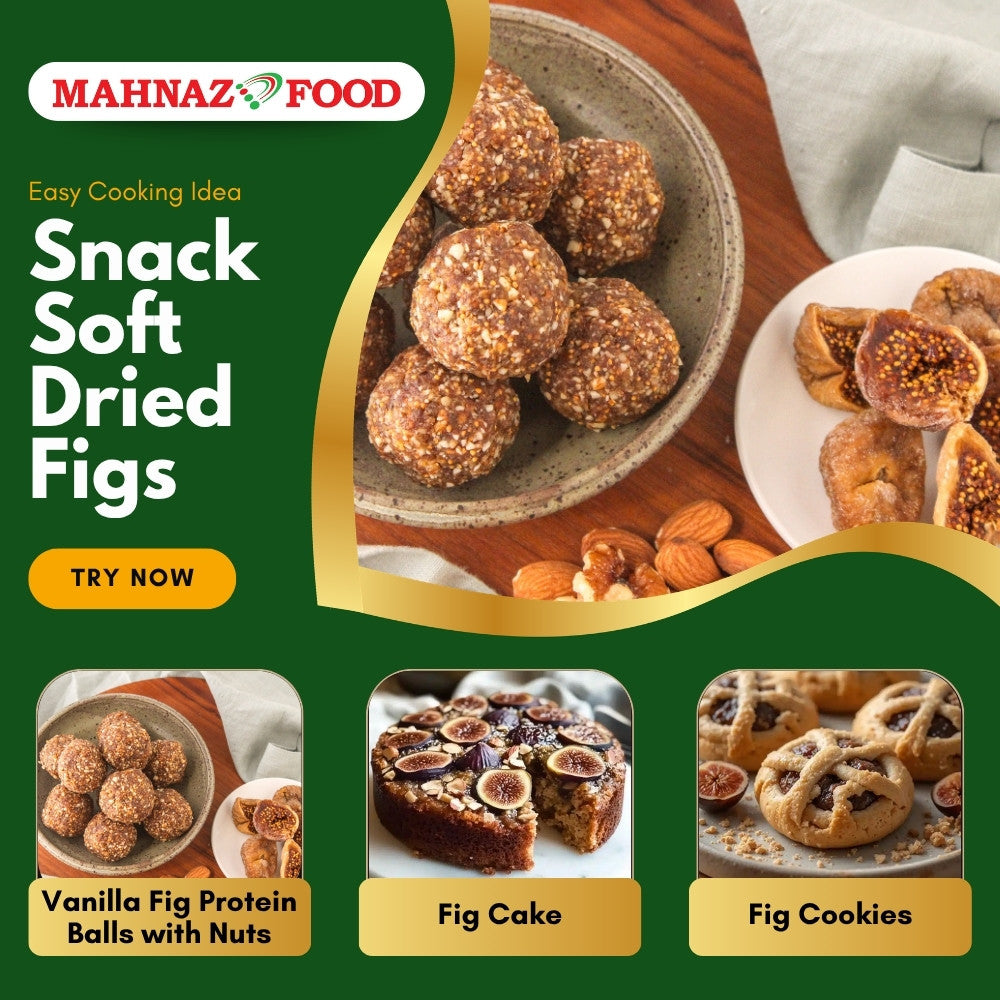 Mahnaz Food - Snacksoft Dried Figs | 200g