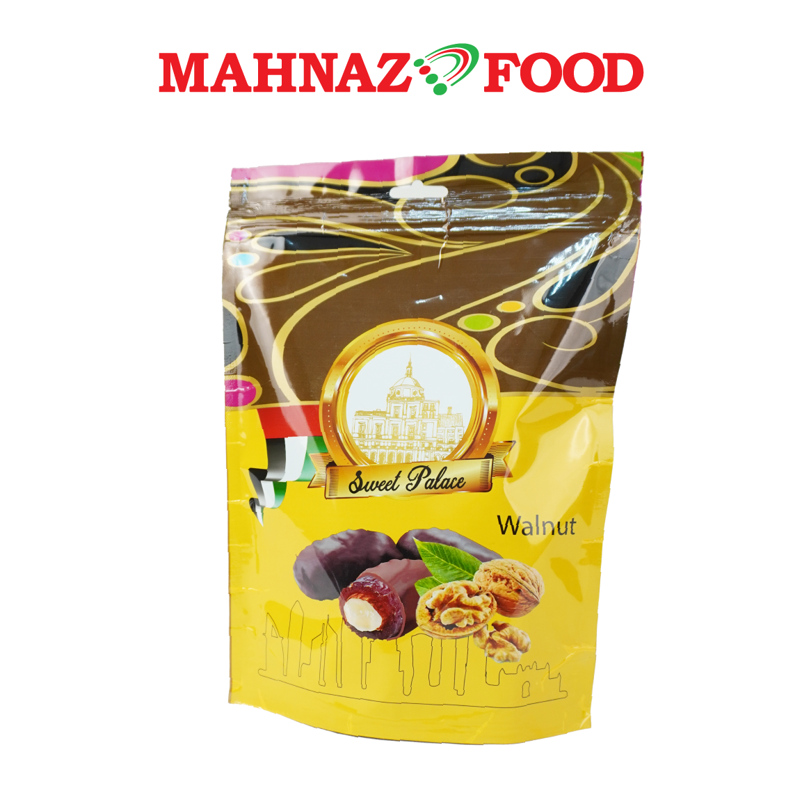 Mahnaz Food Sweet Palace Choco Dates With Walnut 400g