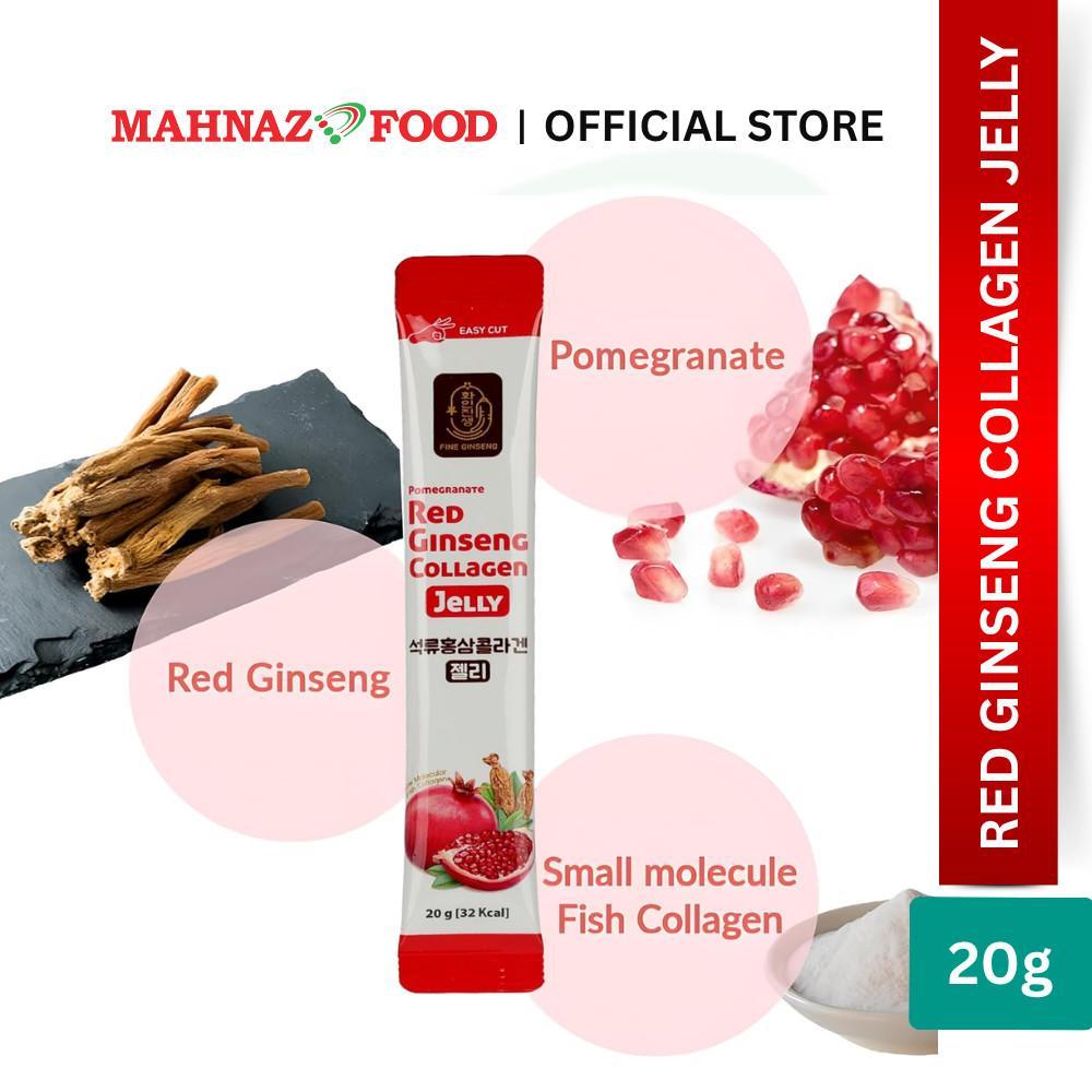MAHNAZ FOOD Fine Ginseng Pomegrenate Red Ginseng Collagen Jelly
