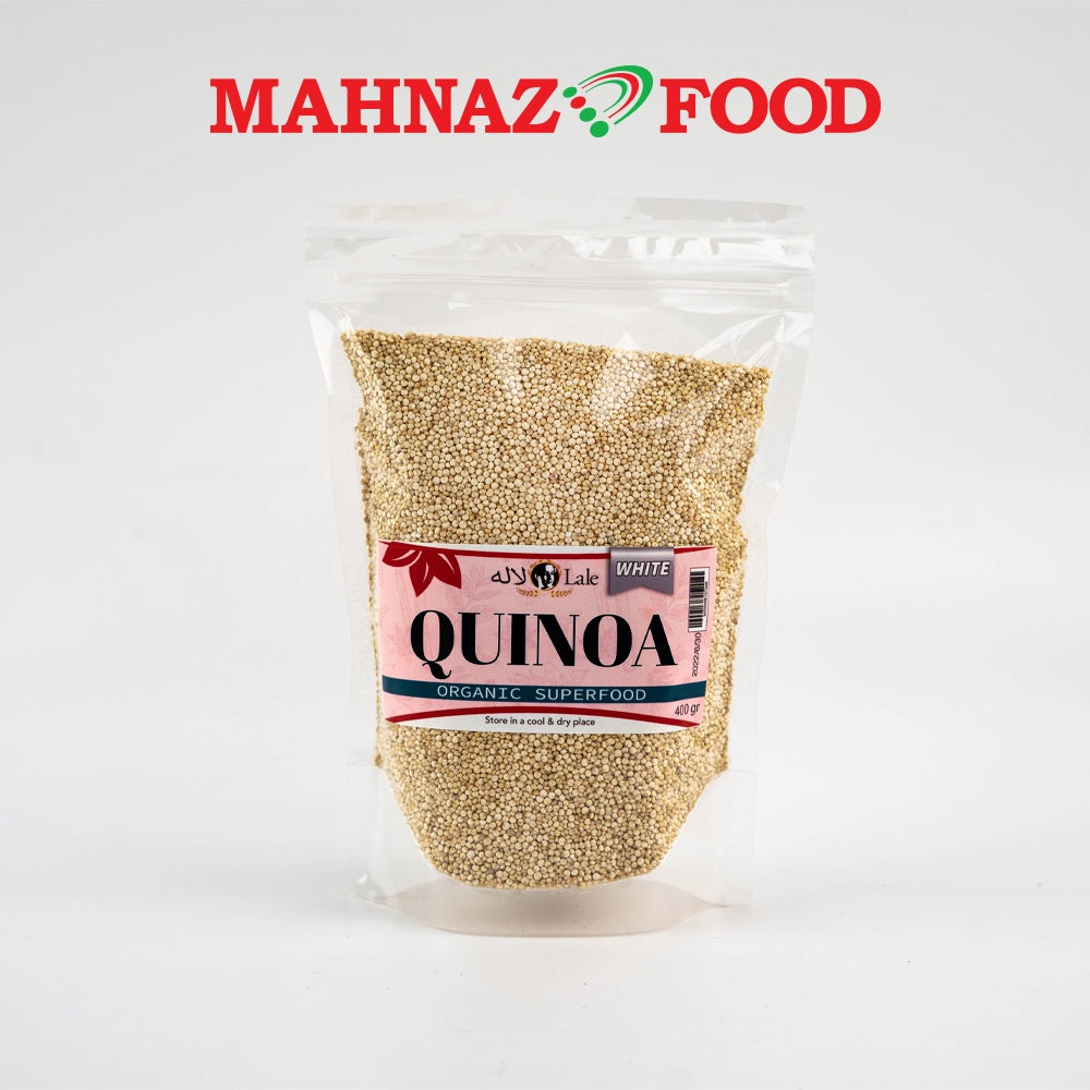 MAHNAZ FOOD - LALE ORGANIC QUINOA 400G (RED, WHITE, MIX)