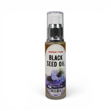 Mahnaz Food | Oil | Black Seed / Black Seed & Olive Oil | Pure & Organic | Multipurpose | 40ml