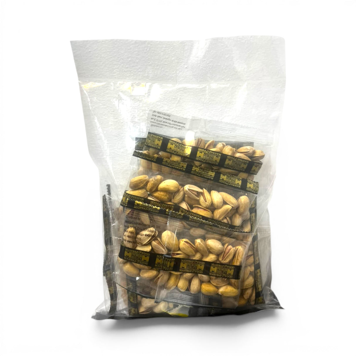 Mahnaz Food Premium Roasted Nuts Travel Pack 300g | Almond, Cashew Jumbo, Cashew, Pistachio Charcoal Cashew & Walnut