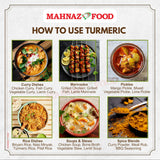Herbs & Spice  | Whole Dried Turmeric Root | Turmeric Powder | Herbal Tea, Cooking, Baking & Spice | 80g - 250g