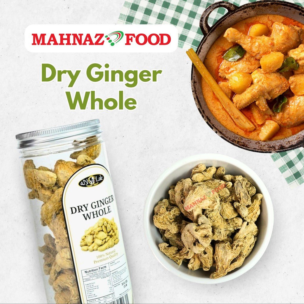 Herbs & Spices | Ginger Powder & Dried Ginger | Serbuk Halia & Halia Kering | Premium Natural Spice