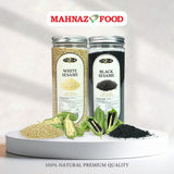 Herbs & Spice | Premium Black Sesame & White Sesame | Bijan Hitam & Bijan Putih 270g