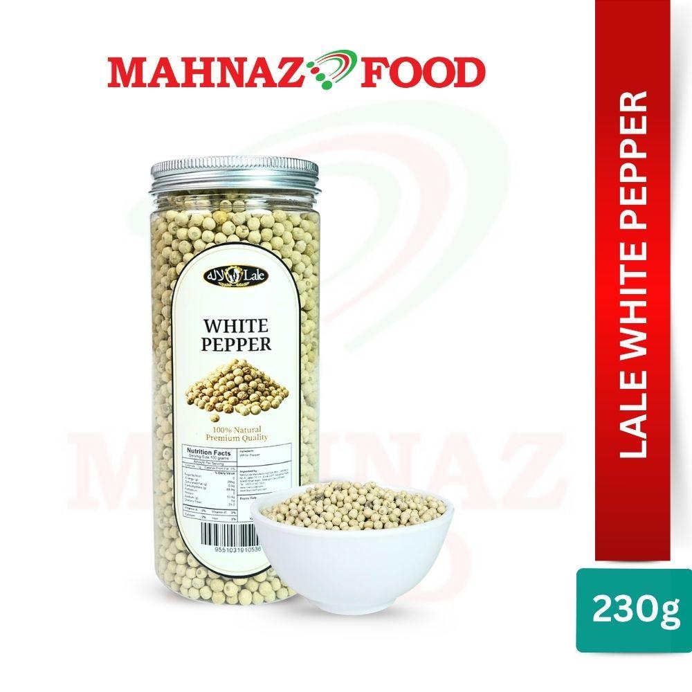 Herbs & Spice | Premium White Pepper | Whole White Peppercorns | Seasoning for Cooking & Marinades | 270g