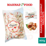 Candy & Chocolate | Rugano White Coconut Coated Chocolate | Hazelnut / Orange / Strawberry | 800g / 1kg