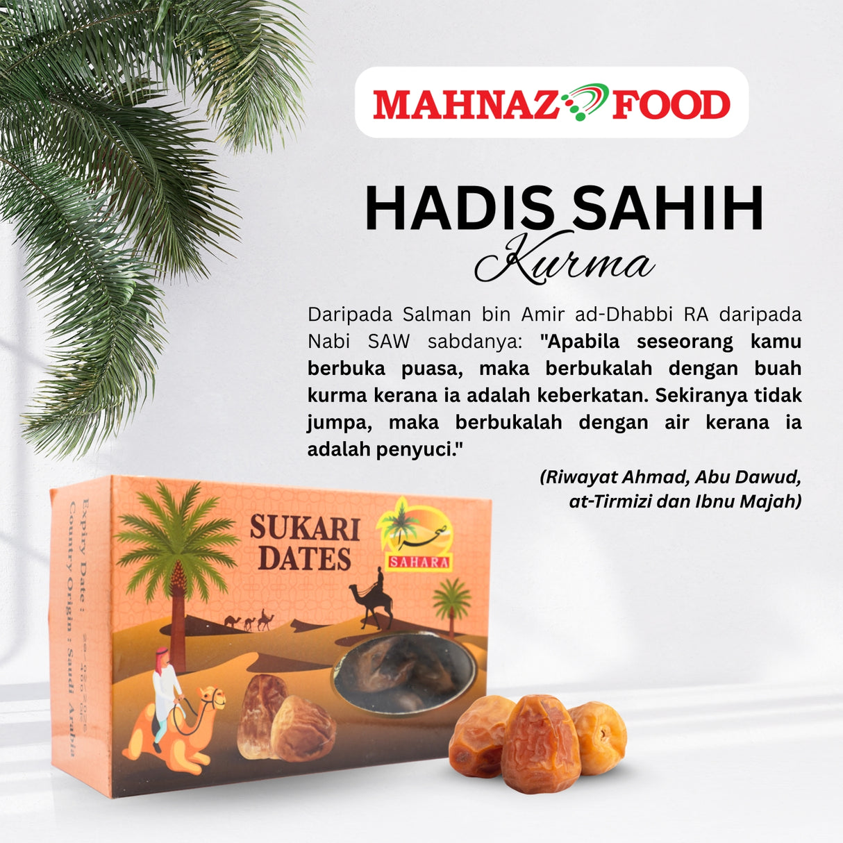 Sahara Sukari Dates 400g