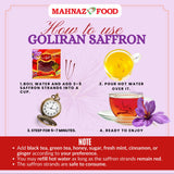 MAHNAZ FOOD | Goliran | Saffron | 0.5g / 1g
