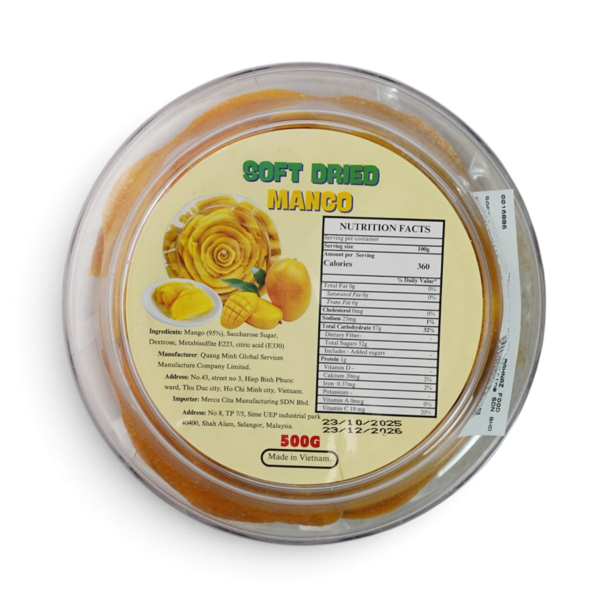 Dried Fruit | Mango | Flower | 500g