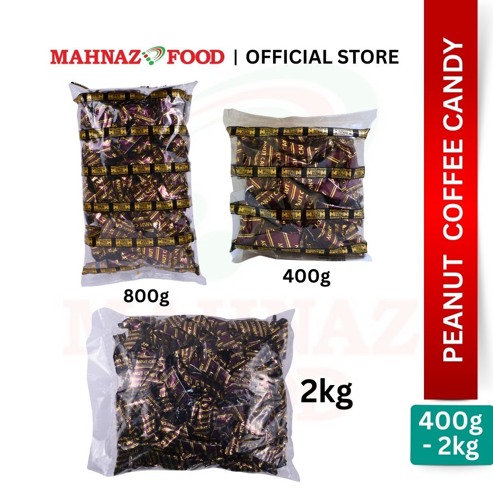 Mahnaz Food - Peanut Candy (Peanut Barley / Peanut Coffee / Peanut Durian / Peanut Pomegranate / Paenut Coconut / Peanut Strawberry / Peanut Sesame))
