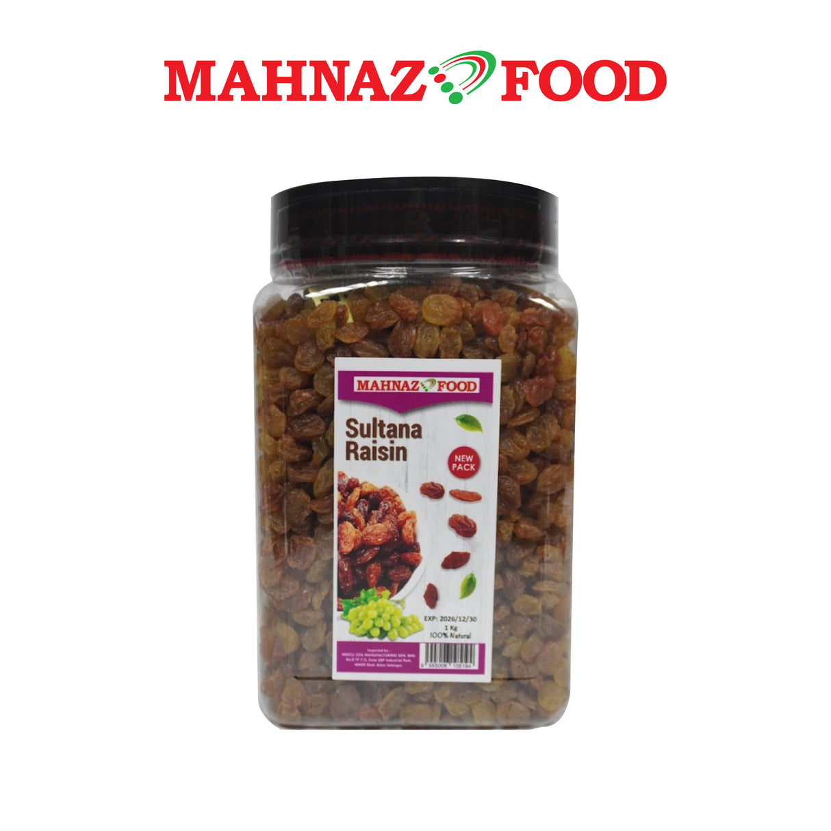 Mahnaz Food Sultana Raisin 1kg