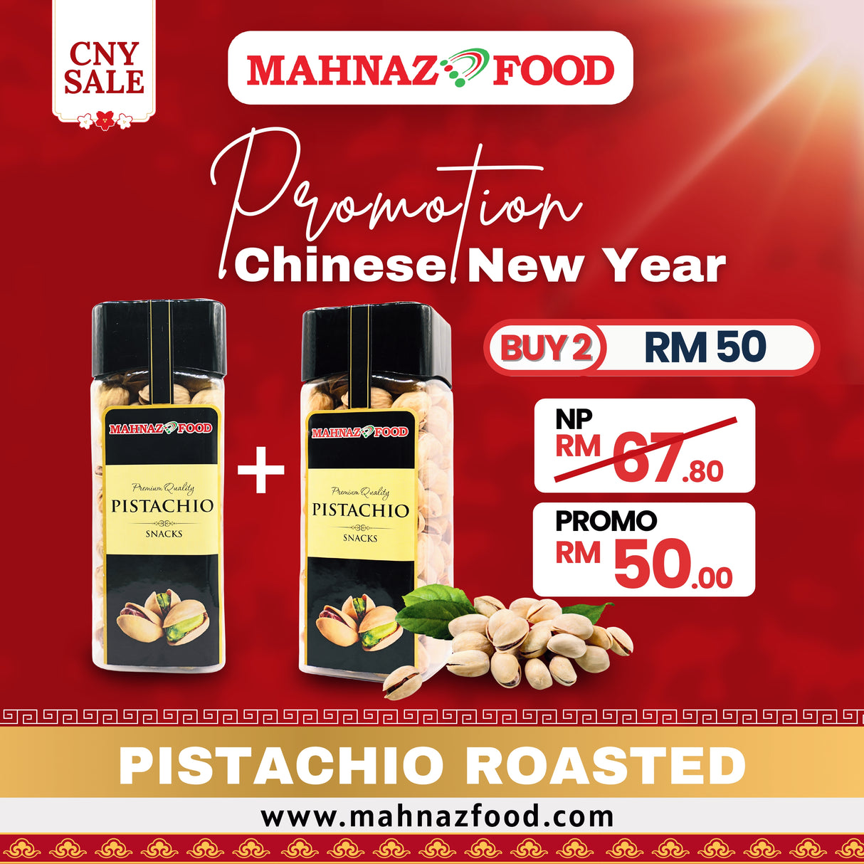 CNY Promotion [Buy 2 Get RM50]