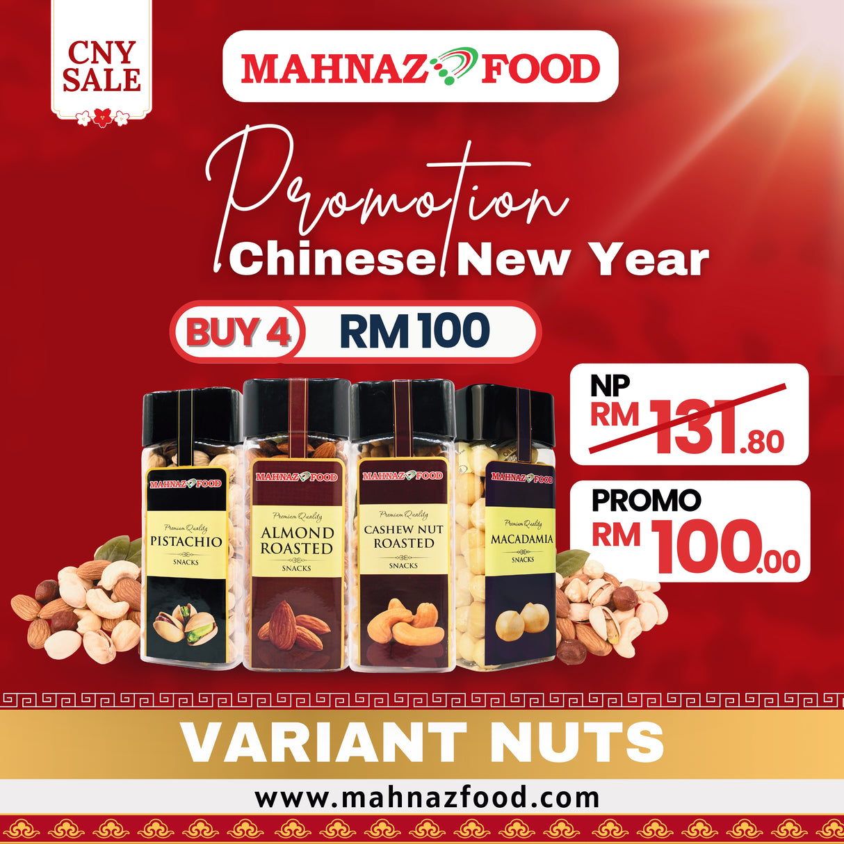 CNY Promotion [Buy 4 Get RM100]
