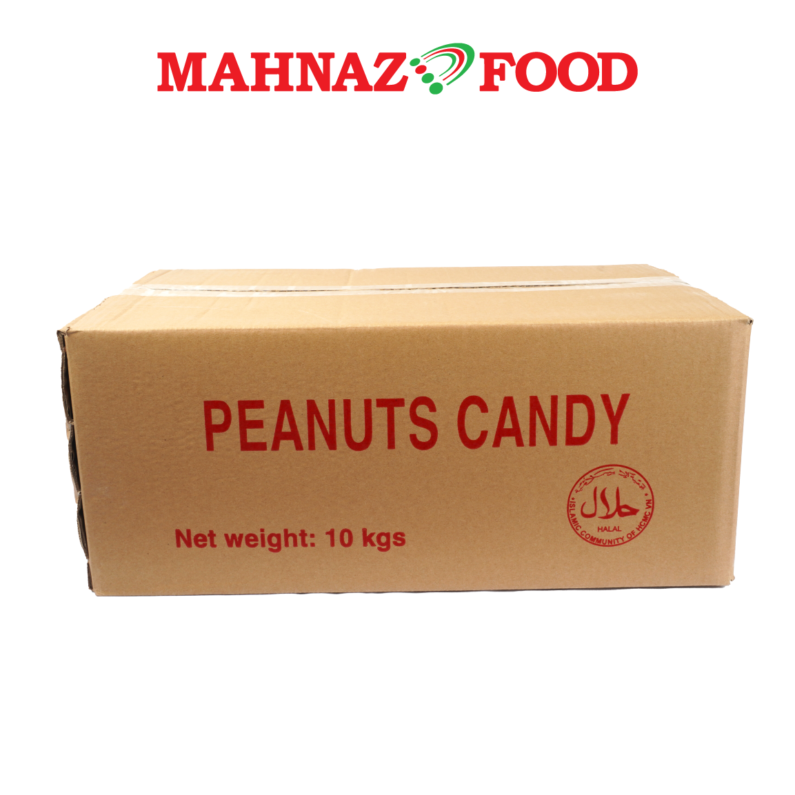 Mahnaz Food Wholesale | Mahnaz Peanut Barley Candy 2kg (5 packs)