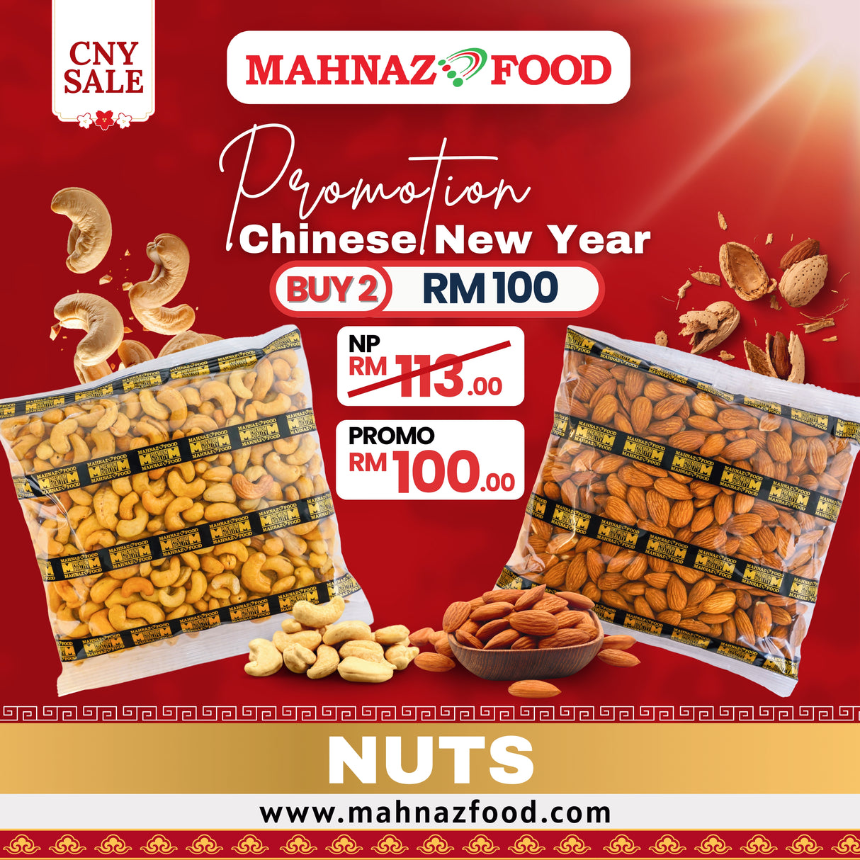 CNY Promotion [Buy 2 Get RM100]