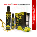 MAHNAZ FOOD OLIVNA ORGANIC EXTRA VIRGIN OLIVE OIL 250ML | 500ML | 5L | MINYAK ZAITUN