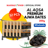 Mahnaz Food Wholesale | Al-Aqsa Premium Ajwa 200g (12 packs)