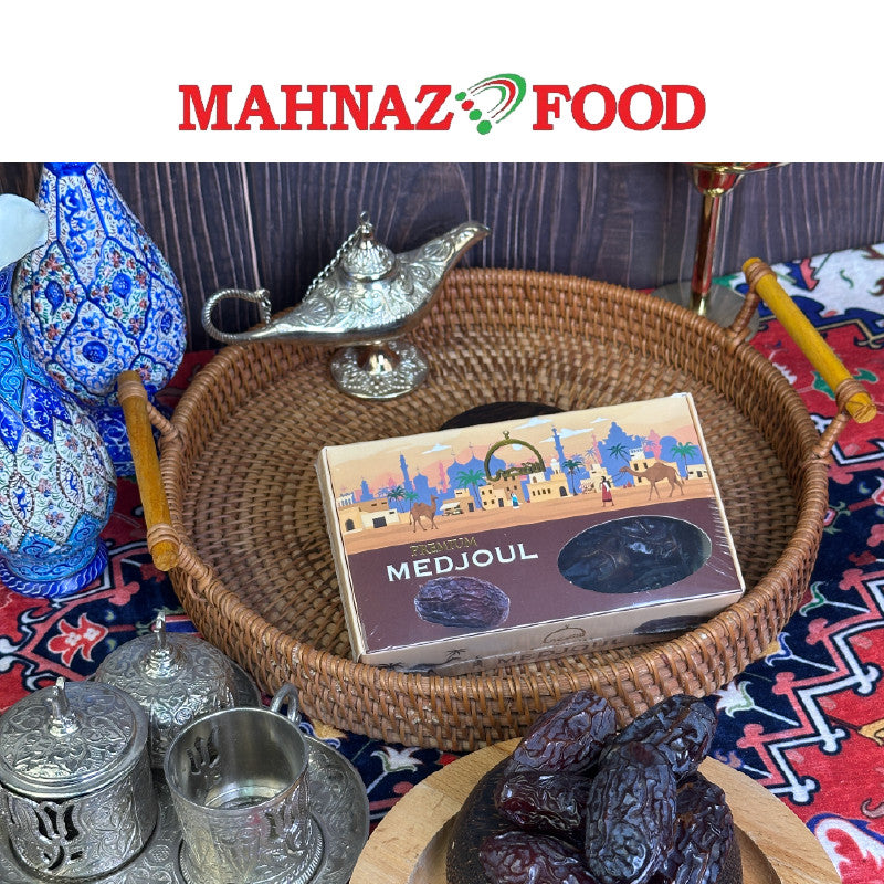 [FREE GIFT] MAHNAZ FOOD - KURMA/DATES AL AQSA MEDJOUL  200G