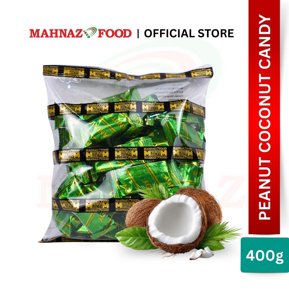 Mahnaz Food - Peanut Candy (Peanut Barley / Peanut Coffee / Peanut Durian / Peanut Pomegranate / Paenut Coconut / Peanut Strawberry / Peanut Sesame))
