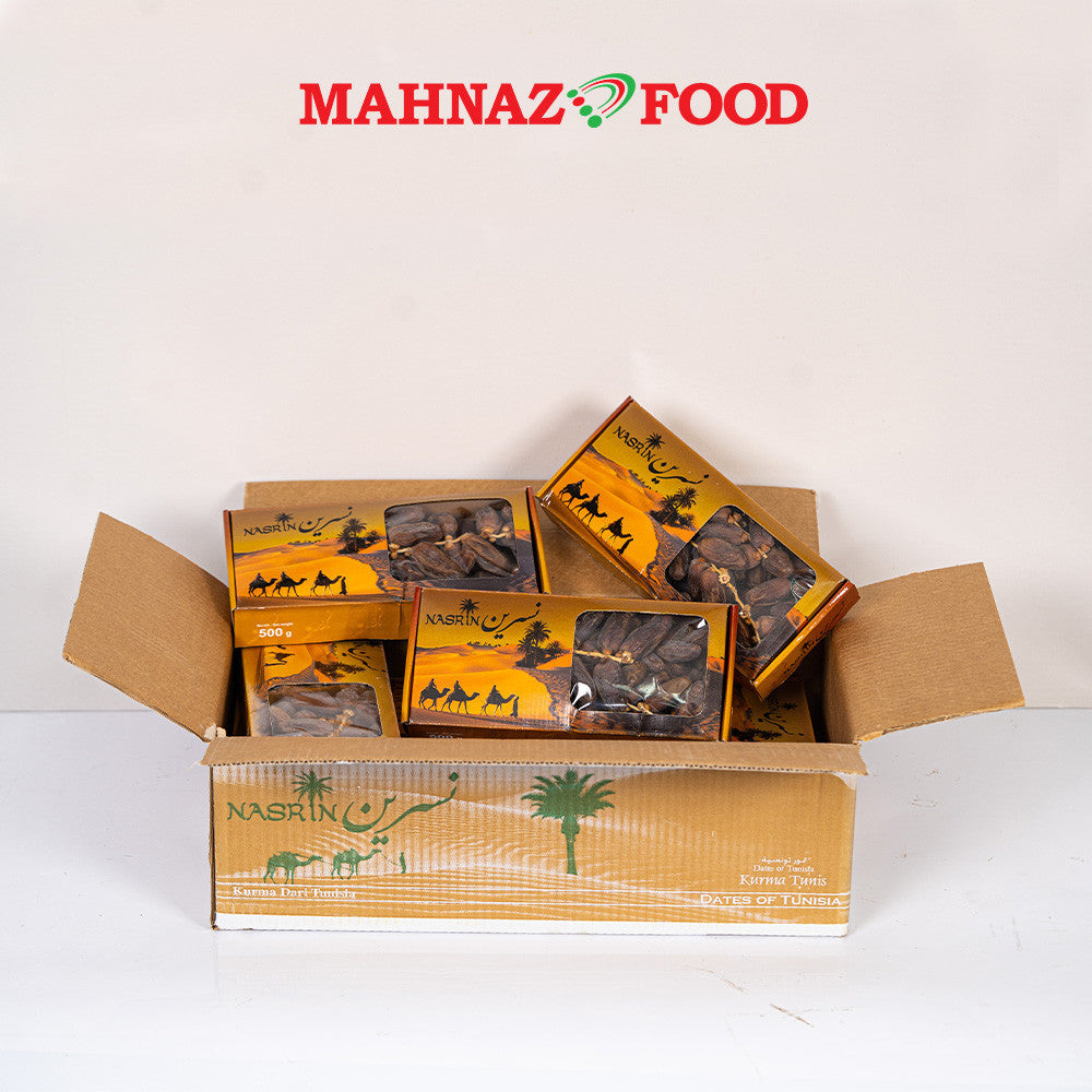 TUNISIA DATES DEGLET NOUR | 500G x 12 - WHOLESALE